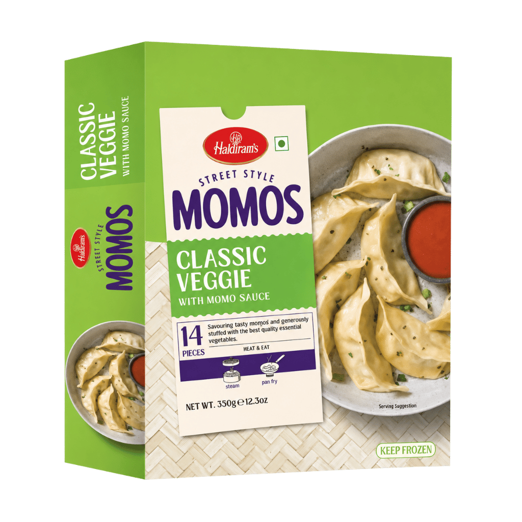 Haldiram Classic Veggie Momos 14 pcs buy online USA - 1